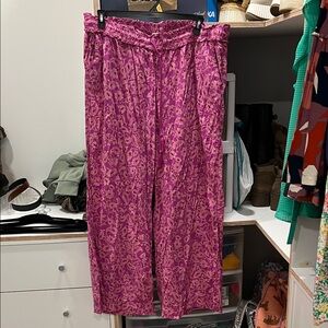 Knox Rose Pink Floral Pants